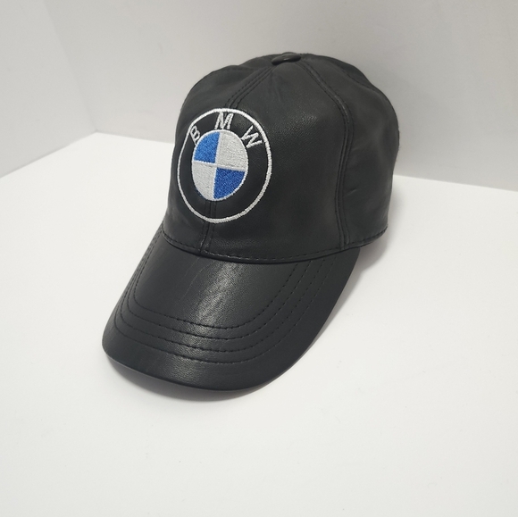 BMW Hat Adjustable Dealer Promotional Vegan Leather - Picture 2 of 5